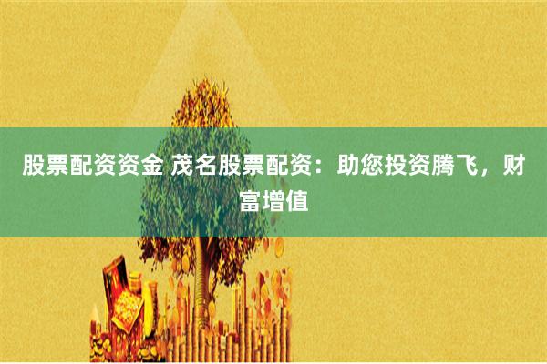 股票配资资金 茂名股票配资：助您投资腾飞，财富增值