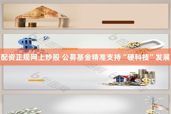 配资正规网上炒股 公募基金精准支持“硬科技”发展