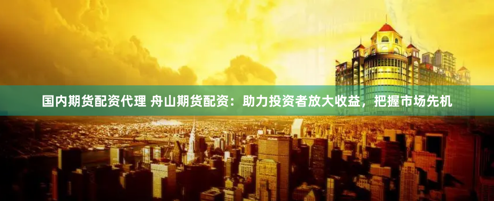 国内期货配资代理 舟山期货配资：助力投资者放大收益，把握市场先机